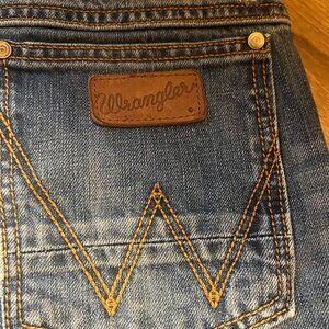 Wrangler Men's Retro Slim Fit Straight Leg Jeans 36x30